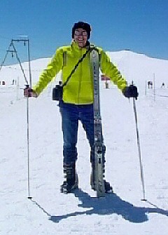 Adventure skiing: Gonzalo