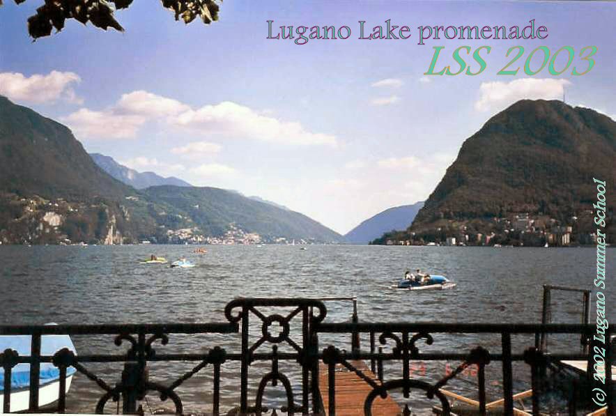 Arrival at Lugano train station