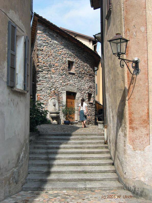Morcote village