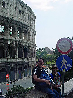 The Coliseum in Rome
