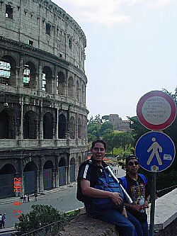 The Coliseum in Rome