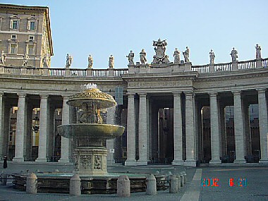 Rome: the Vatican's Saint Peter place