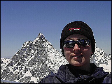 Reporting from Zermatt: Gina ... and Alex